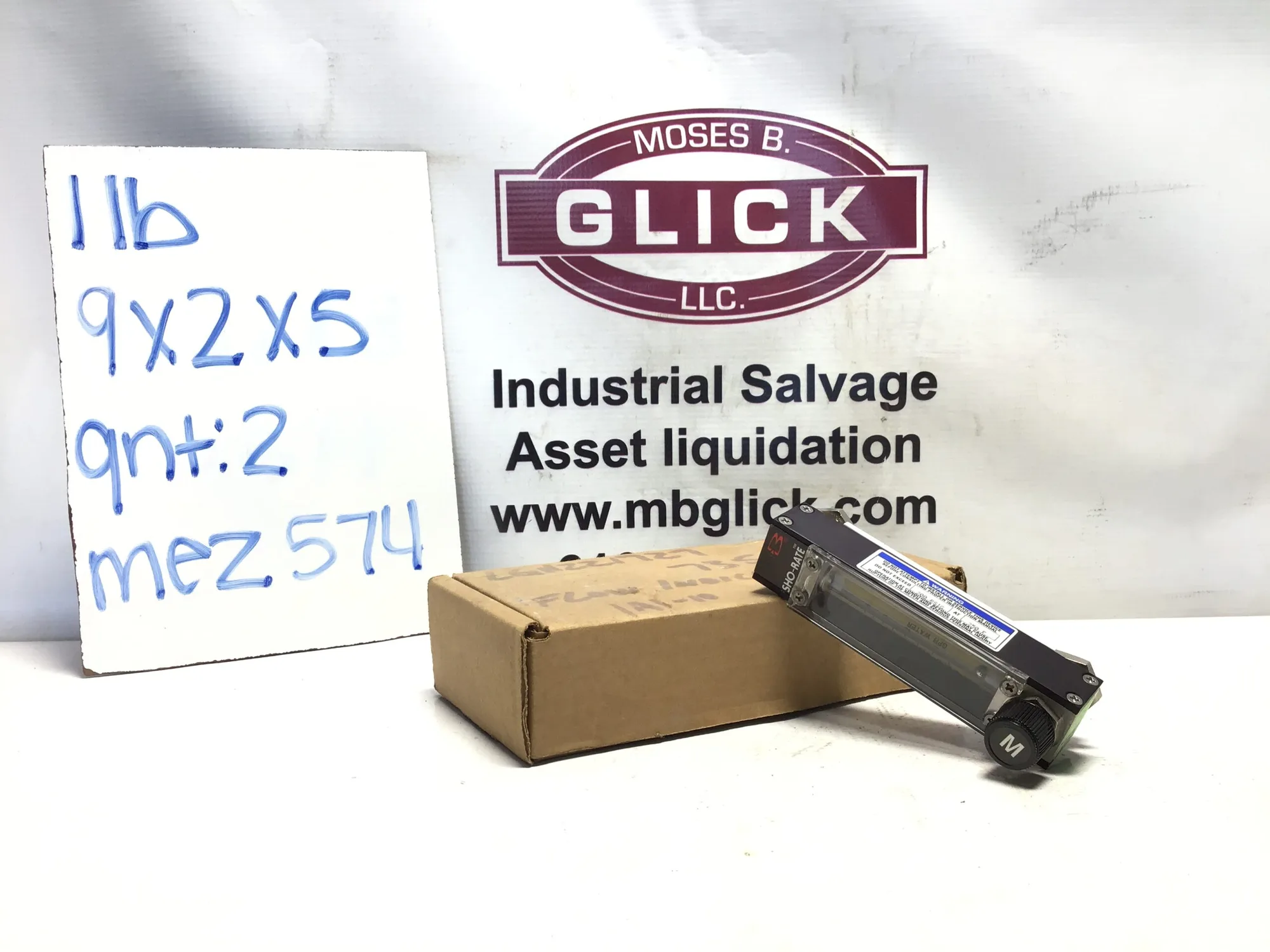 BROOKS INSTRUMENT SHO-RATE 1350EFD6JNF1A Flow Meter