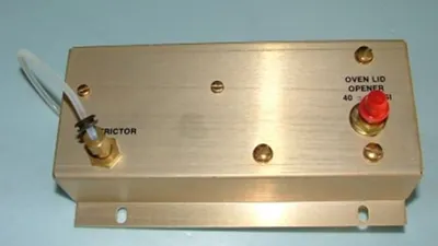 QTY. 2. OVEN LID OPENER 40=10 PSI WITH RESTRICTOR ...