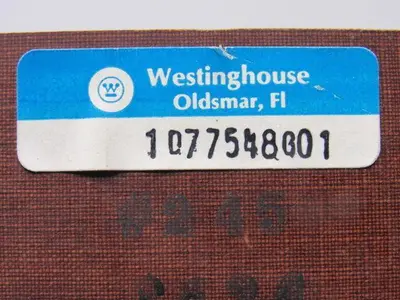 Westinghouse 1D77548G01 DC Assembly Heat Sink Accutrol 300 AF Drive