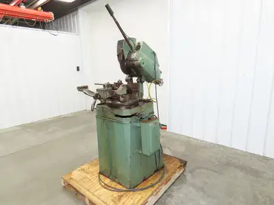 Thomas 250 Manual Cold Cut Metal Saw 10" Circular Cutoff Miter 45° 480V 3Ph