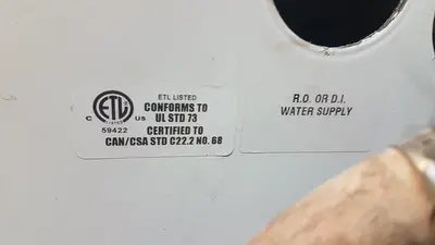 USED GENERAL CW 1541 SIXPLEX CAR WASH PLUNGER PUMP