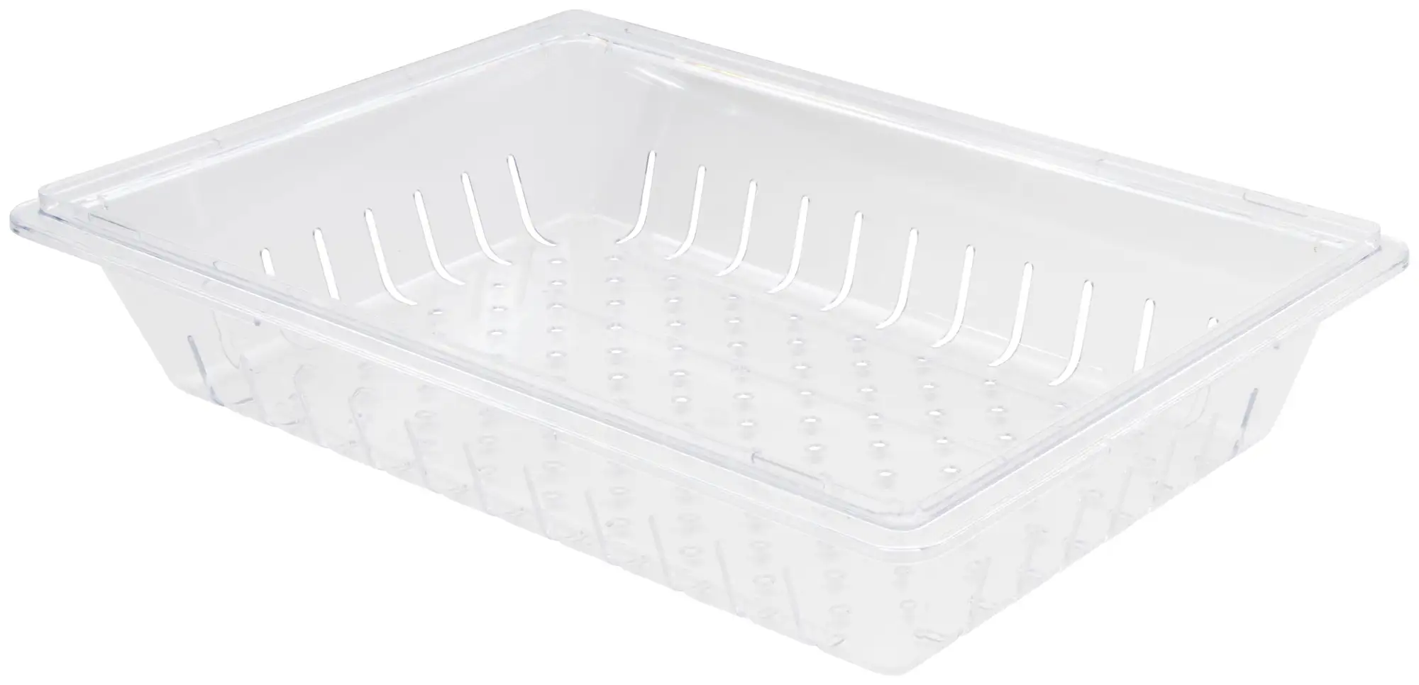Colander, 18"x26"x5", Clear, PC, for PFSF-6, NSF (6 Each)