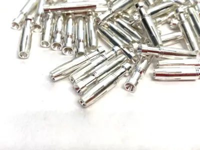 New | in-Stock Weidmüller Silver Crimp Contact HDC-C-HE-BM1.5AG LOT OF 71 Connector Accessories Michigan US | Maverick Industrial Sales #1390705