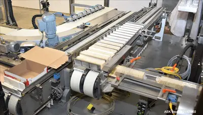 Used BOSCH TTF Cartoner Trisealer - Triseal Carton Former Illinois US | Aaron Equipment #86999