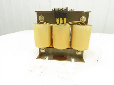 Nissyo 3AX-3-T140501 Step-Down Transformer 3Phase 3kVA 440-460-480V Pri 200V Sec