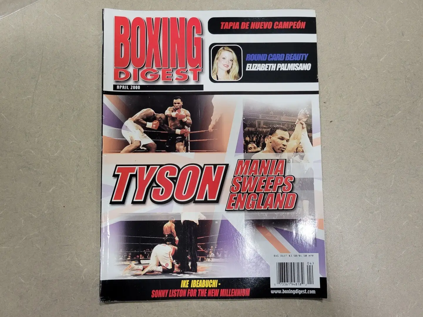 USED BOXING DIGEST APRIL 2000