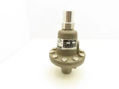 Cash Acme TYPE FR-6 Back Pressure Valve 200-600 PSI -20°F Min. Temp. 1/2" NPT