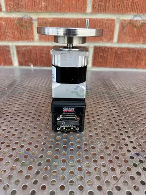 USED MOOG SM23165DT-DE INTEGRATED SERVO SMART MOTOR W/ MOOG GH23SP100 GEAR BOX 100:1