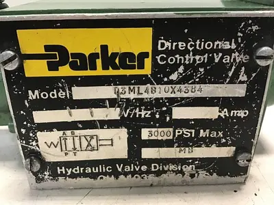 USED PARKER D3ML4B10X4384