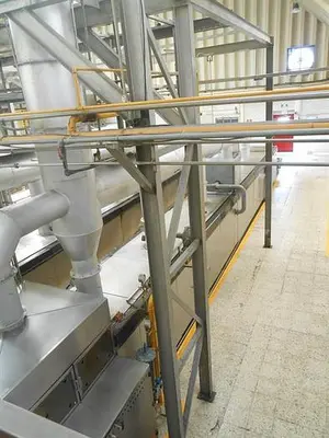 Haas 80 Plate Wafer Oven Complete Wafer Line