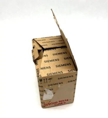 USED SIEMENS LOW-VOLTAGE MOLDED CASE CIRCUIT BREAKER CLASS S BREAK