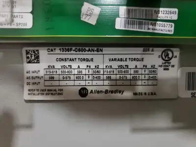 NEW ALLEN-BRADLEY 1336F-C600C-AA