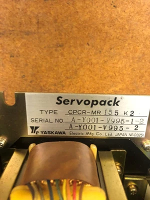 YASKAWA CPCR-MR 155 K2 SERVO DRIVE