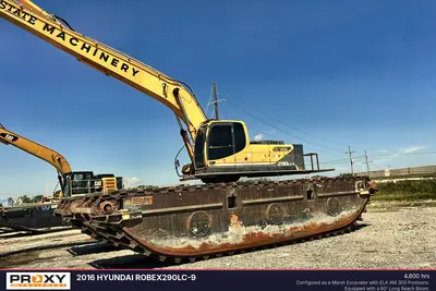 Used 2016 HYUNDAI ROBEX290LC-9 Excavators Louisiana US | Proxy Equipment #1377962