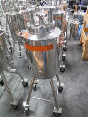 2001 UM Portable Jacketed Stainless Steel Vessel Tank Fermentation