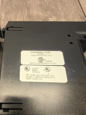 Used GE Fanuc IC693MDL740D PLC Input & Output South Carolina US | ESS Industrial Equipment Sales #1328508