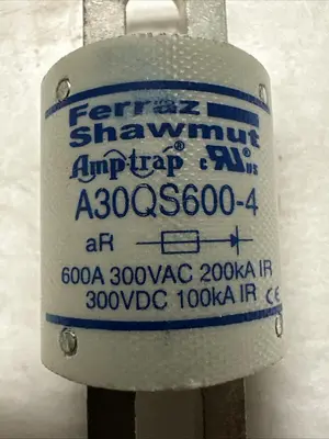 New | in-Stock FERRAZ SHAWMUT A30QS600-4 Miscellaneous Equipment (Electrical & Power) Ohio US | Surplus Asset Holdings #1235469