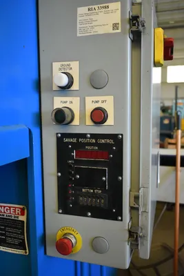 2007 SAVAGE CFS16 Hydraulic Straightening Presses | Mohawk Machinery (4)
