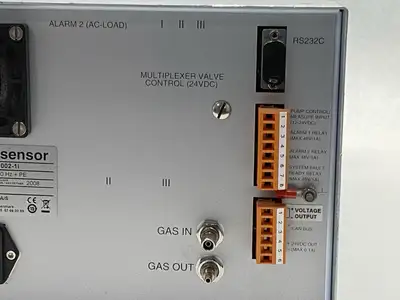 USED PBI DANSENSOR O2 ANALYZER MAP CHECK 9000
