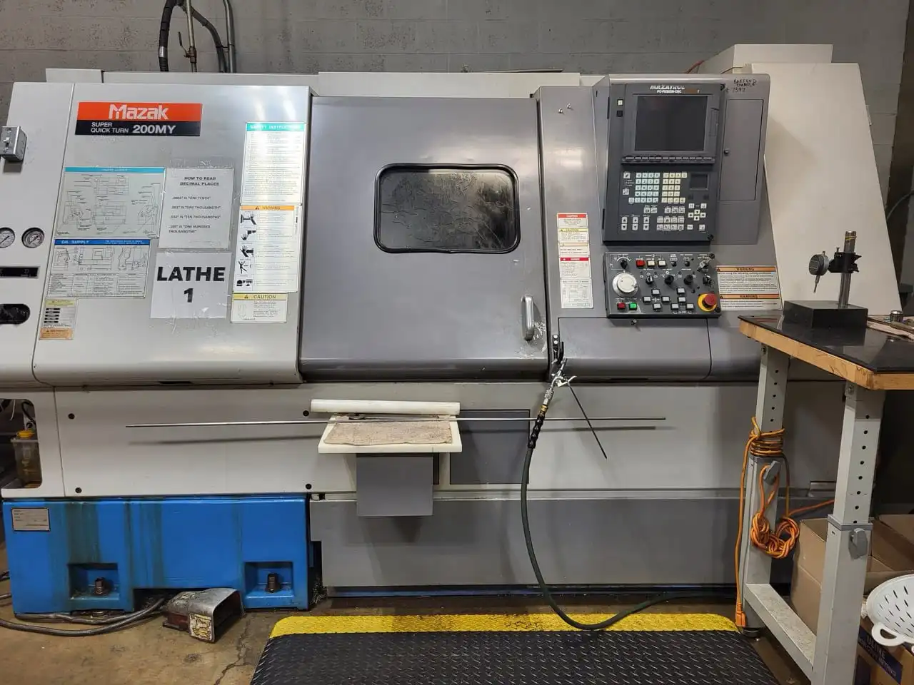 USED 1999 MAZAK SUPER QUICK TURN 200MY