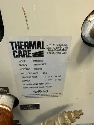 USED THERMAL CARE RA090804