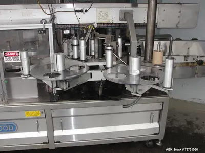 Used SHOREWOOD 4100 Pressure Sensitive Labelers Illinois US | Aaron Equipment #1515443