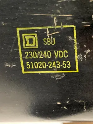 USED SQUARE D 51020-243-53