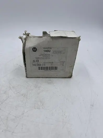 New | in-Stock ALLEN-BRADLEY ALLEN-BRADLEY 140U-D6D3-C15 SER C Fuses | ND Industrial Surplus #1214703