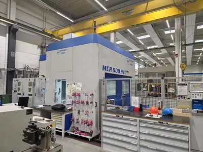 Used 2011 BURKHARDT + WEBER MCR 900 HVC 2 PALLETS UNIVERSAL MACHINING CENTER Horizontal Machining Centers Georgia US | Shub Machinery #81540
