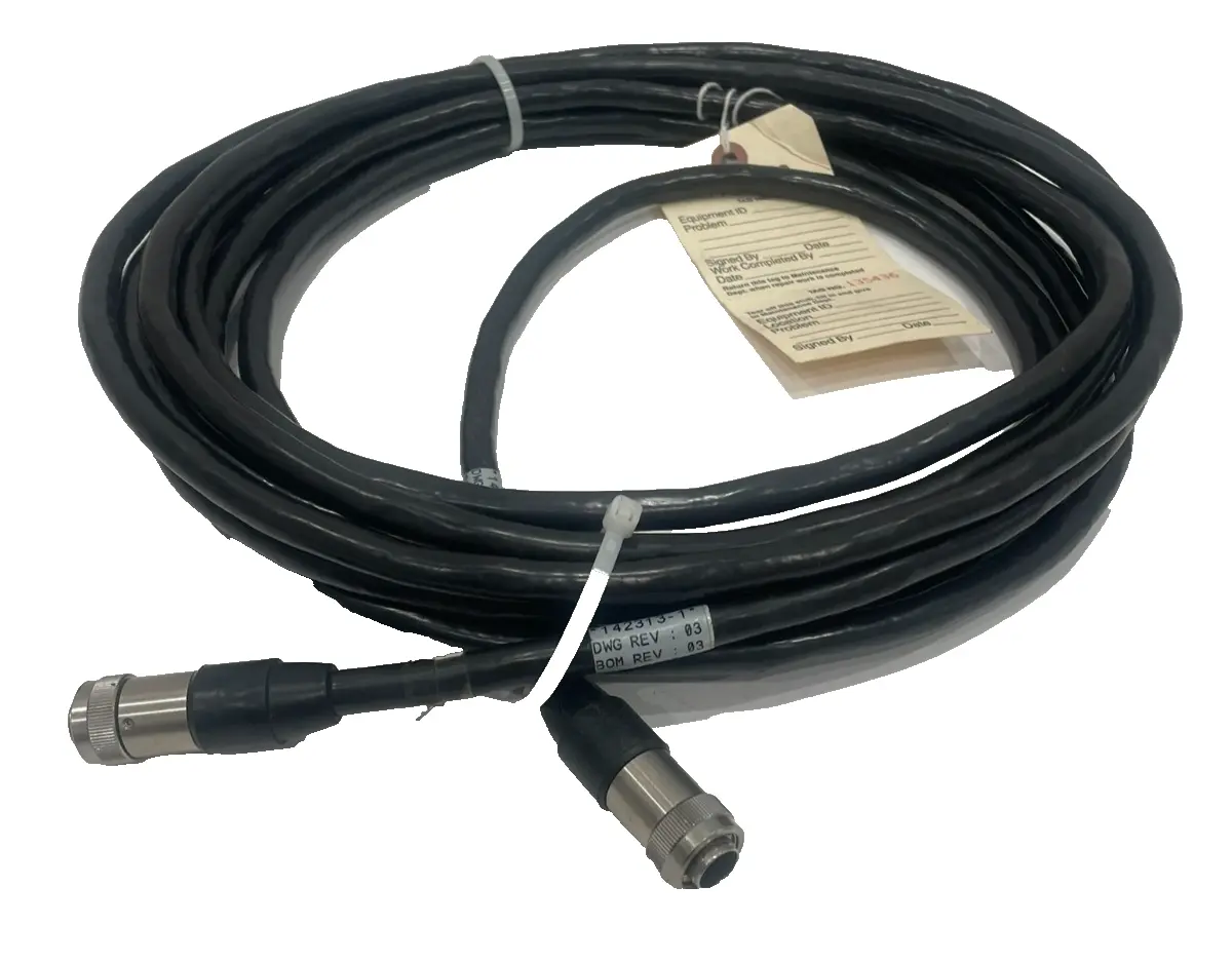 REPAIRED YASKAWA UNBRANDED 142313-1 TEACH PENDANT CABLE 1423131