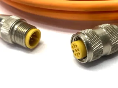 New | in-Stock Balogh Double-Ended Cordset M/F Connectors 5-Pin 5m Cable & Wire Michigan US | Maverick Industrial Sales #1393355