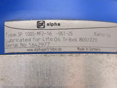 Used ALPHA _UNKNOWN_ Speed Reducers Indiana US | Arrow Industrial #1367914