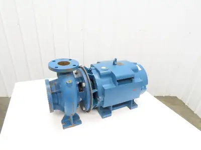 Scot Model 57 Cast Iron Centrifugal Pump 4x3" Flanged 40Hp 230/460V 3PH 286JM