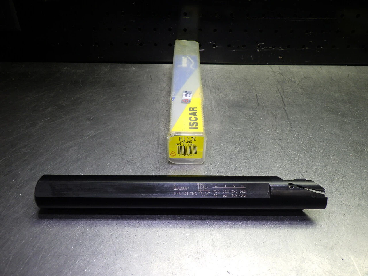 Iscar .118-.236" Indexable Grooving Boring Bar 1.25" Shank HFIL-31.7MC (LOC2828B)