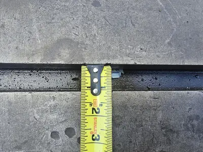 USED CINCINNATI-GILBERT 96" ROTARY AIR-LIFT TABLE