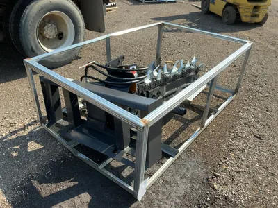 New JCT Trencher Skid Steer Attachment, Universal Quick Attach, Approx. 36” Trench Depth and 8” Tren...