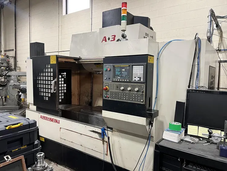 Used 2004 AMERA-SEIKI A-3 Vertical Machining Centers Ontario CA | Gizmo Machine Tools #801383