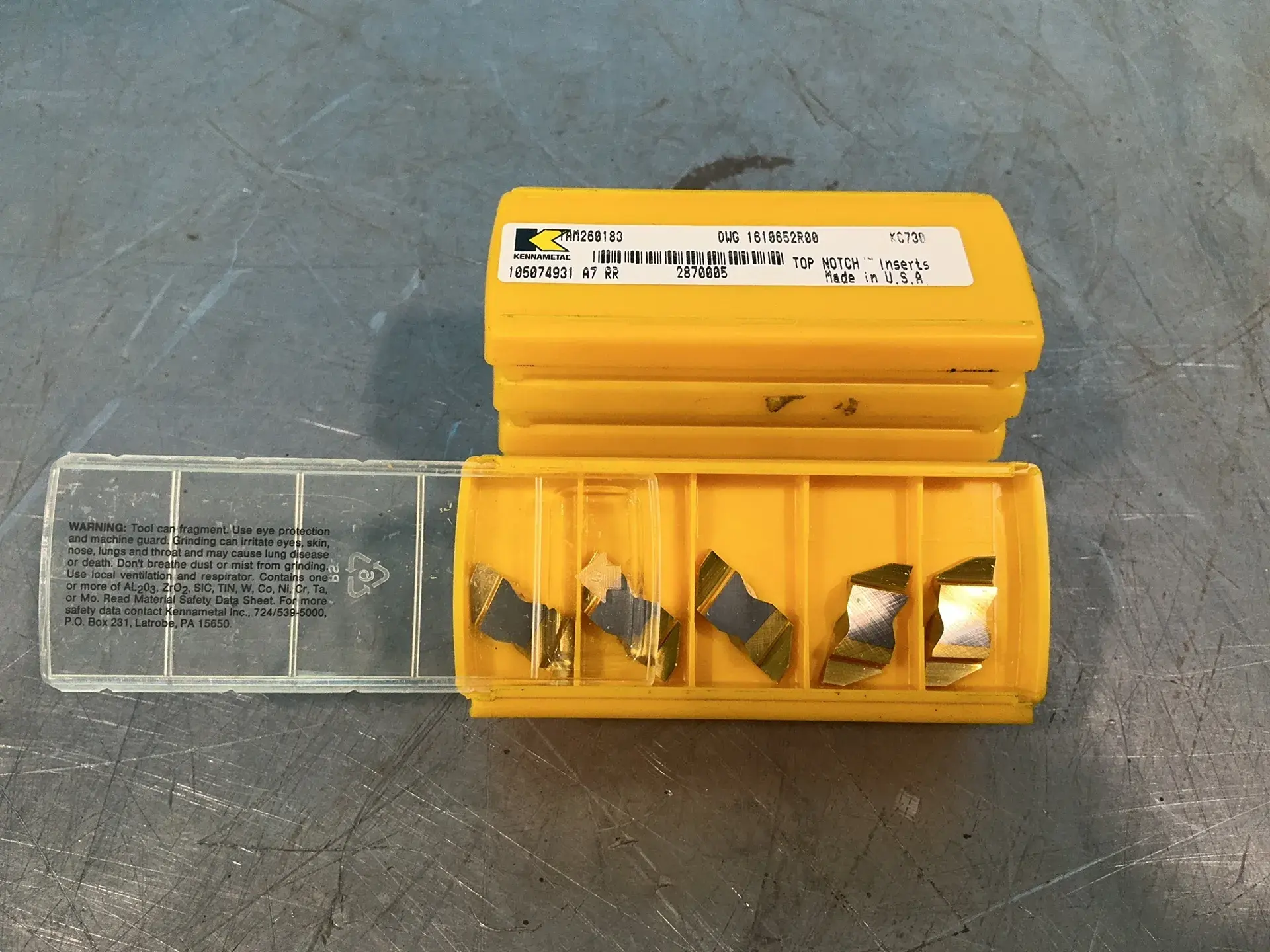 Used KENNAMETAL TAM260183 Tooling & Accessories (Other) Ohio US | HGR 24 #1325203