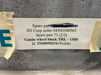 TRL 1500 | Guide Wheel Block  Aluminum 5-1/2" x 8"V 16" OAL 12" Width - New Other