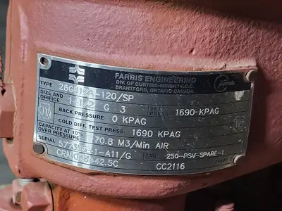 NEW FARRIS ENGINEERING 26GB12A-120/SP