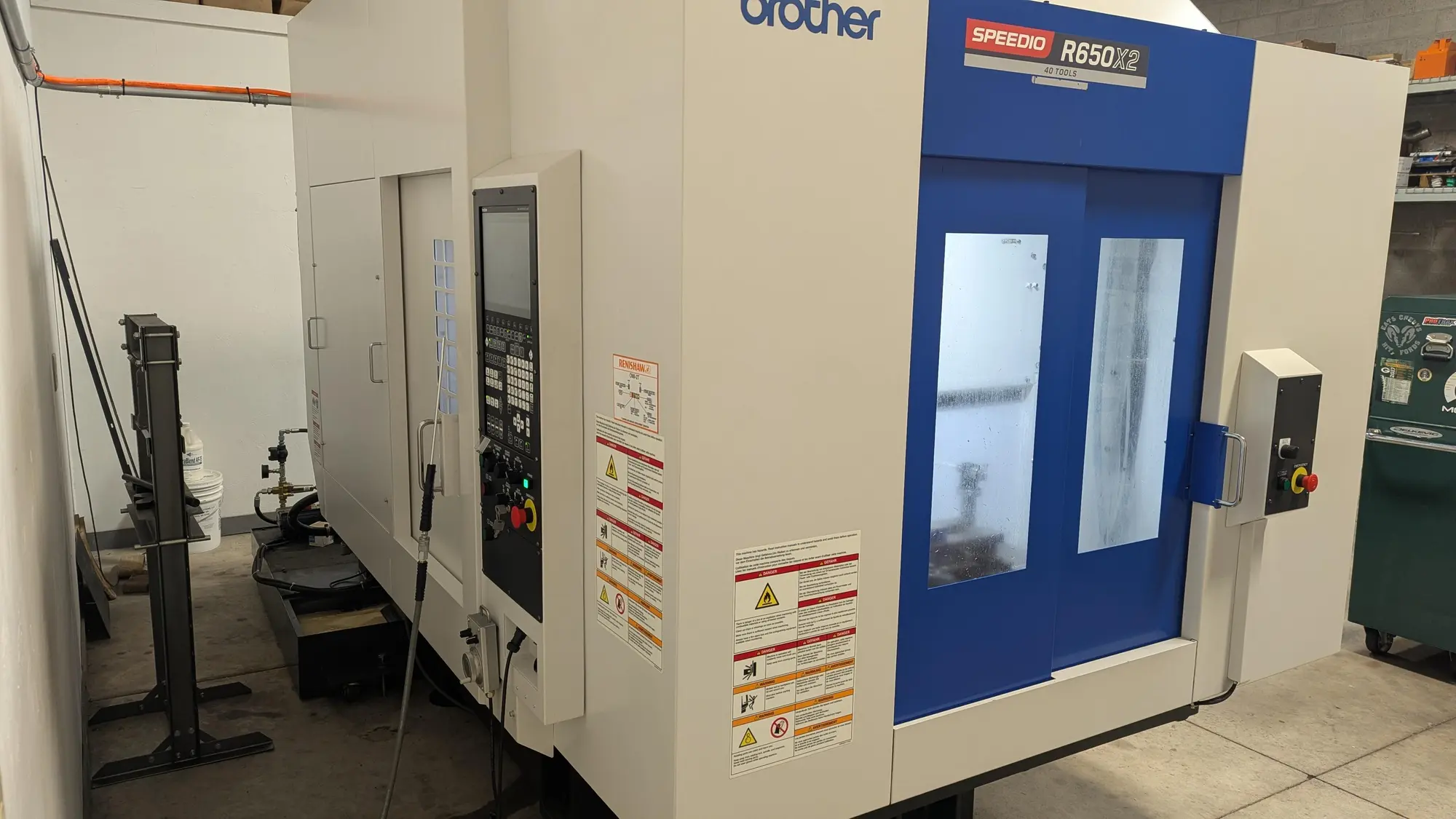 BROTHER SPEEDIO R650X2 HIGH SPEED 2 APC MACHINING CENTER
