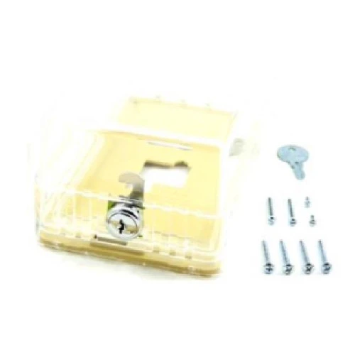 Johnson Controls GRD10A-609 G Series Thermostat Guards, Lockable, Plastic, Clear [New]