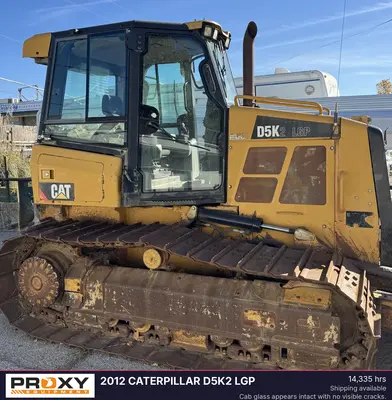 Used 2012 CATERPILLAR D5K2 LGP Bulldozers Oklahoma US | Proxy Equipment #1380805