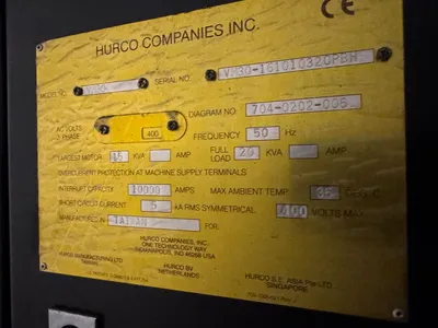 HURCO VM30 Vertical Machining Centers | Bowland Trading Ltd (21)