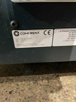 USED COHERENT HIGHLIGHT 2000FL