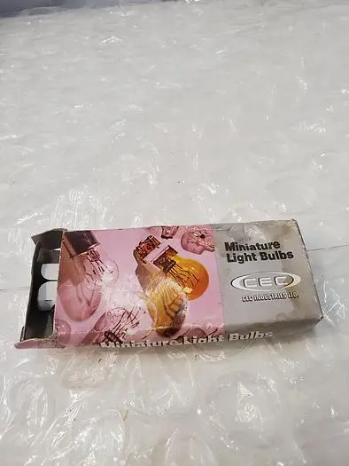 CEC MINIATURE LIGHT BULBS