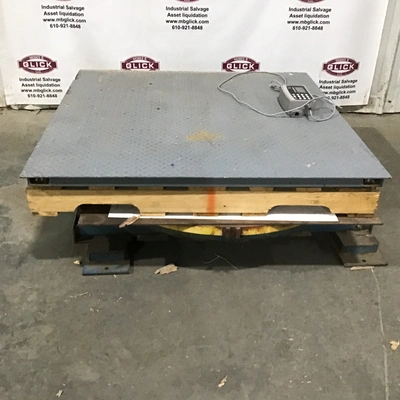 Arlyn Stainless Steel Floor Scale Capacity 5000 x 1lb/2250 x .5kg w/Digital Display