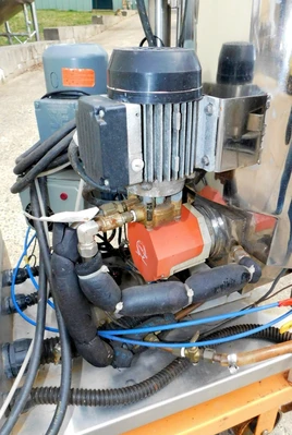 USED HOT POUR FILLER HOT POUR TANK FILLER