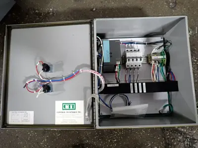 Control Technique Inc 10 Amps  Power Supply Panel