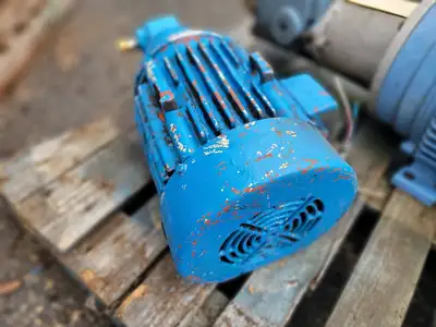 5 hp Electric Motor 5KS184SE205D8 w/ Pump